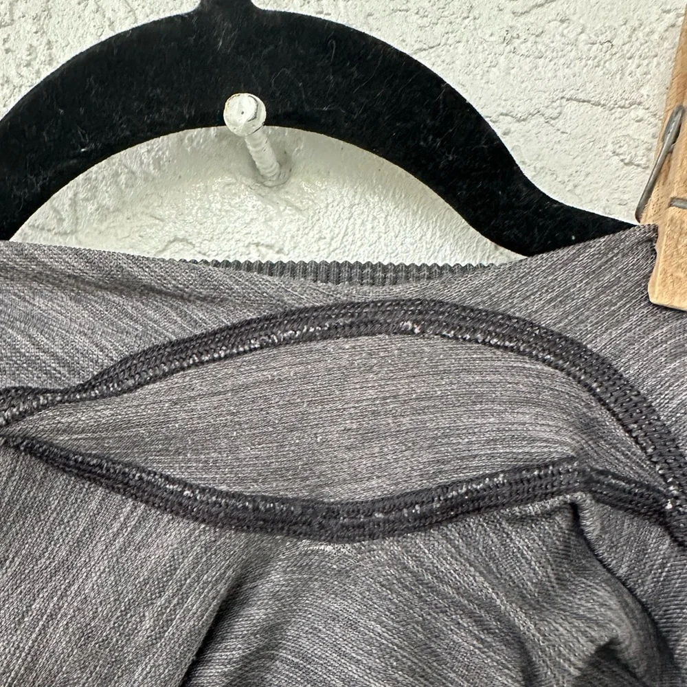 Lululemon Leggings Ready To Run Tights *Evanescent 26” Lunar Rock/Black Size 4 - Picture 7 of 11